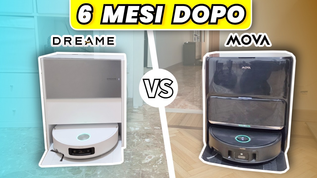 DREAME AQUA10 vs MOVA Z60 ULTRA ROLLER - 6 Mesi Dopo