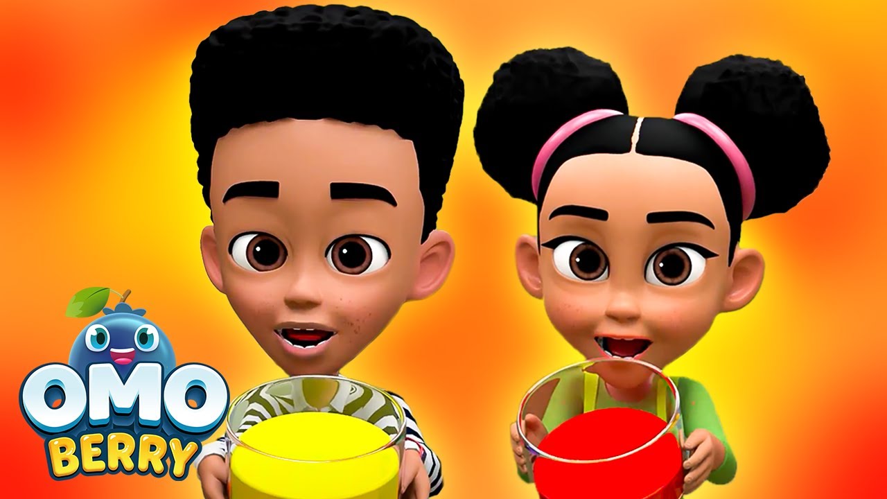 Let's Mix Colors! | Color Songs for Children | OmoBerry