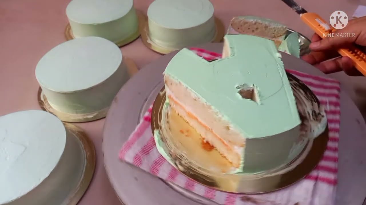 alphabet cutting cake🤨😲😍
