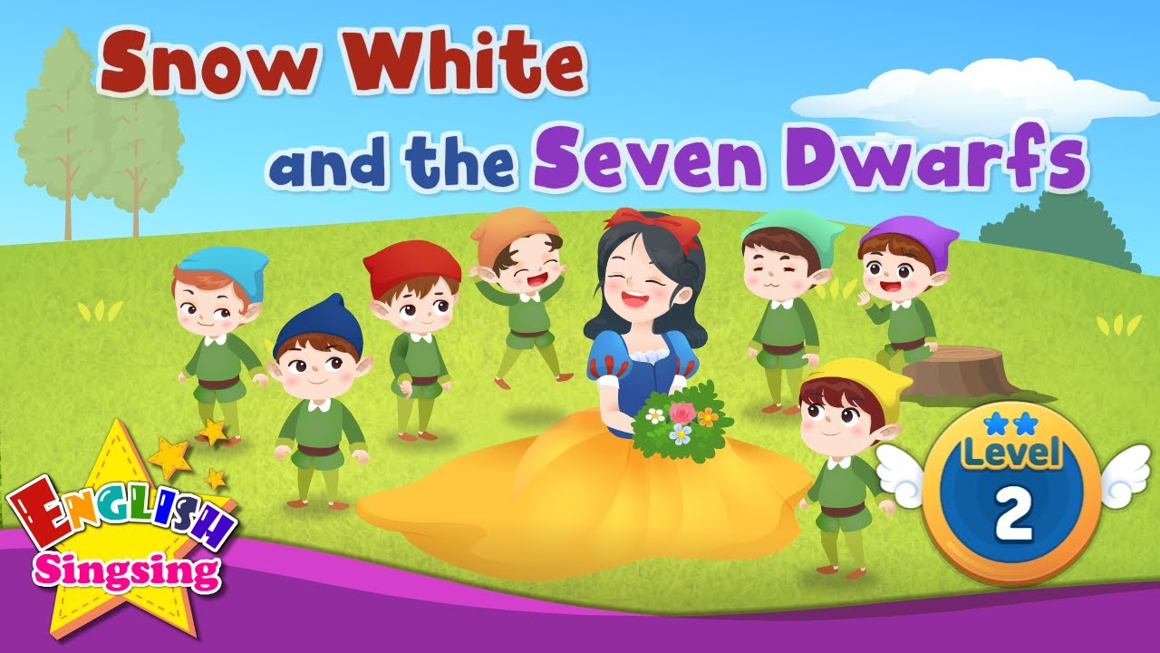 Snow White and the Seven Dwarfs - Fairy tale - English Stories (Reading Books)