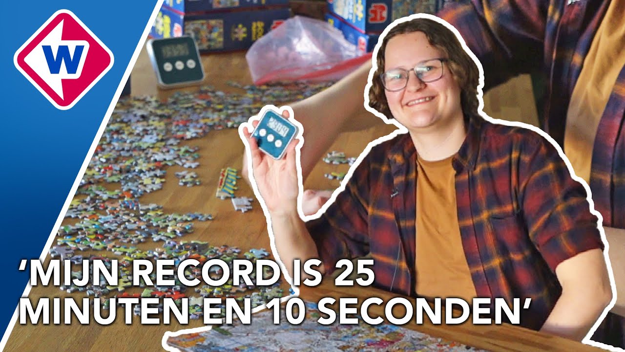 Puzzelen tegen de klok: Rowan verdedigt titel tijdens NK puzzelen