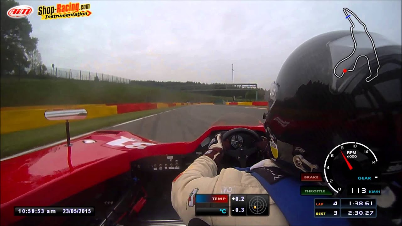 AIM smartycam HD GP  lola t280  SPA classic 2015