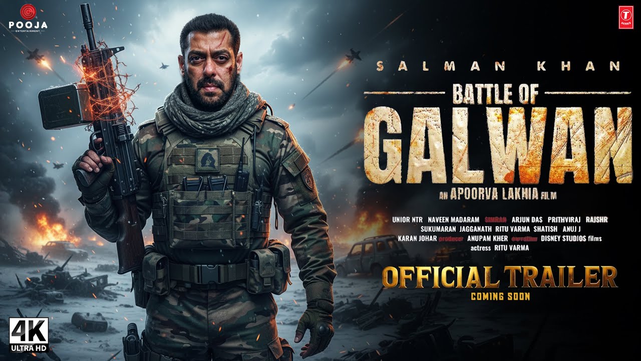 Battle of Galwan : Official Trailer 2025 | Salman Khan | Apoorva Lakhia | Teaser