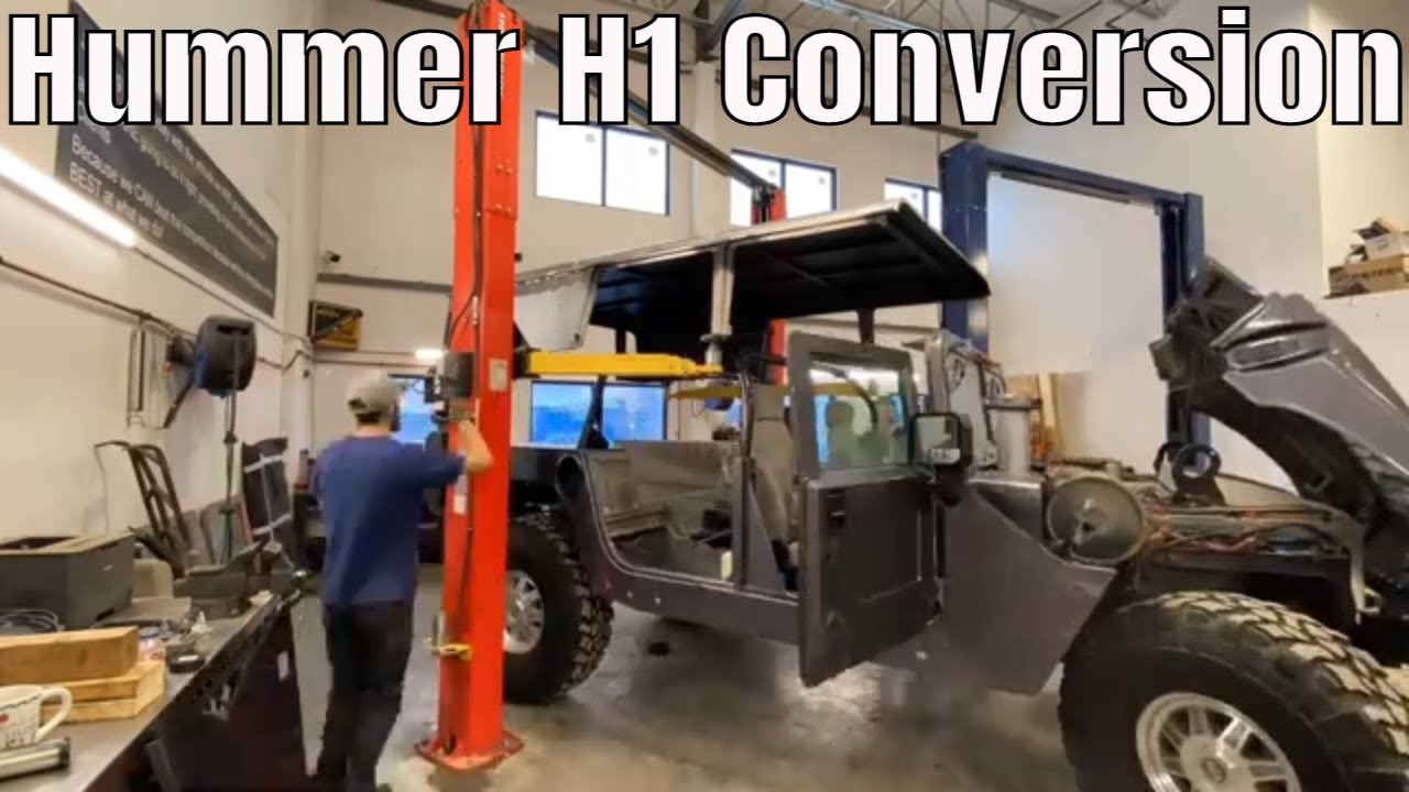Transforming A Hummer H1 Truck Into A Stylish Wagon!