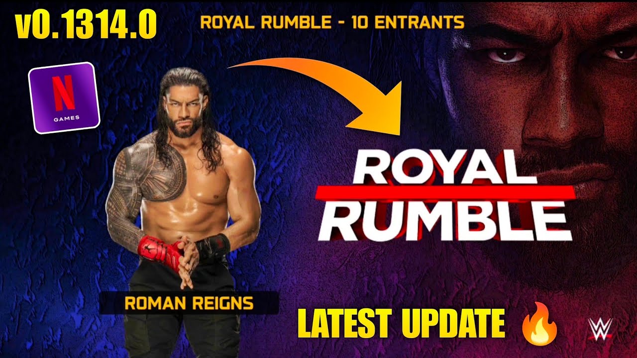 🔥 WWE 2K25 Netflix Edition v0.1314.0 ROYAL RUMBLE UPDATE! | Android Gameplay 💥