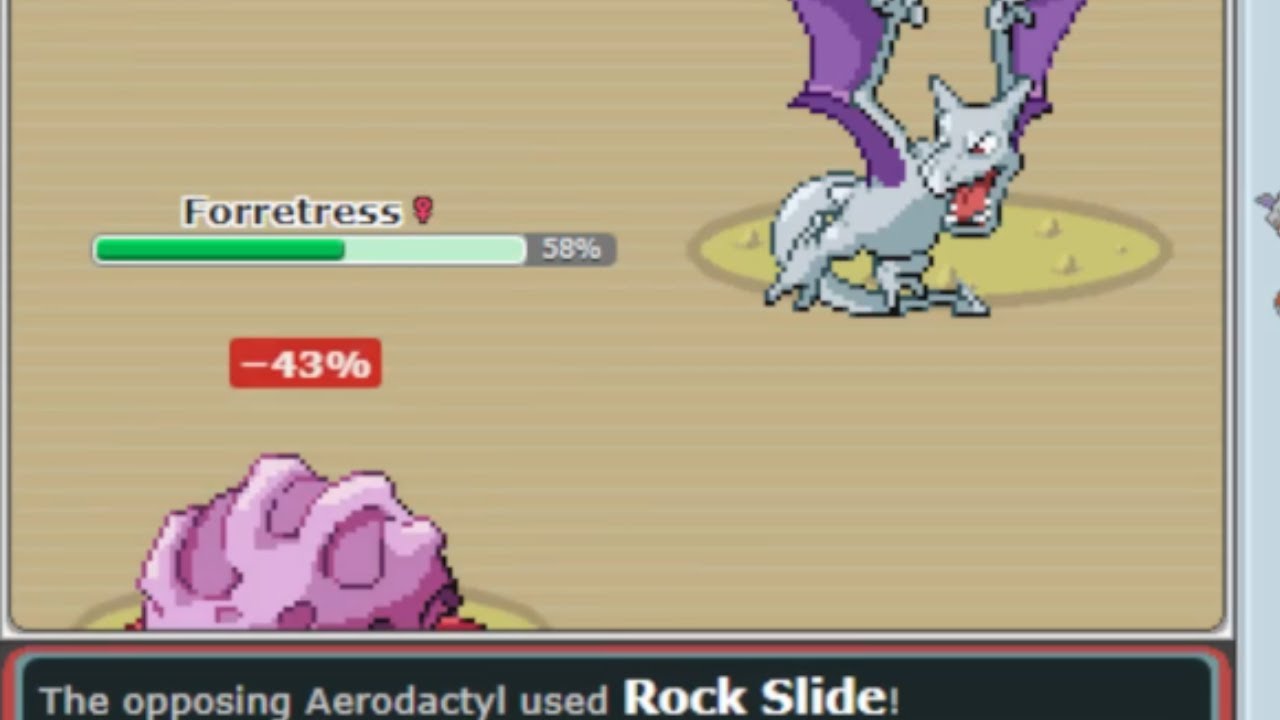 Don't Send In Forretress On Aerodactyl