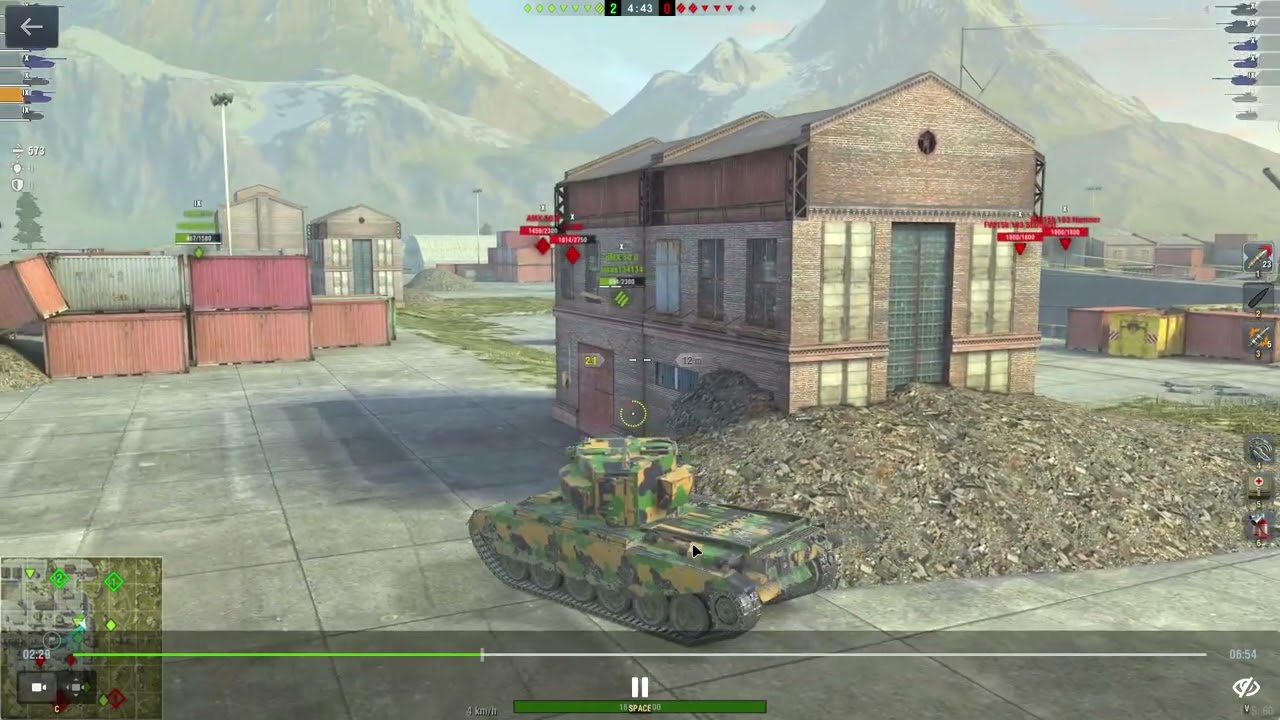 WOTB-A game nearly lost due to a coward 183.....