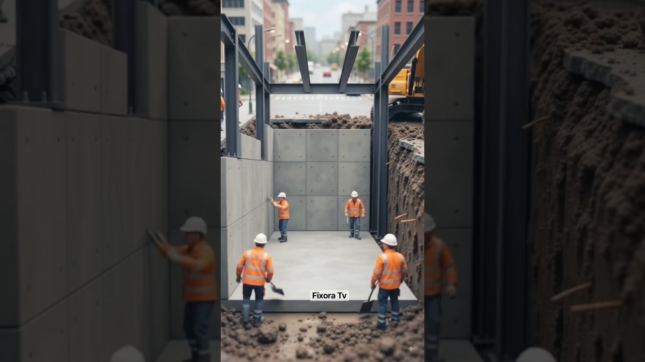 They Built an Underground Metro Station in 10 Seconds! 🤯🚇 #Shorts