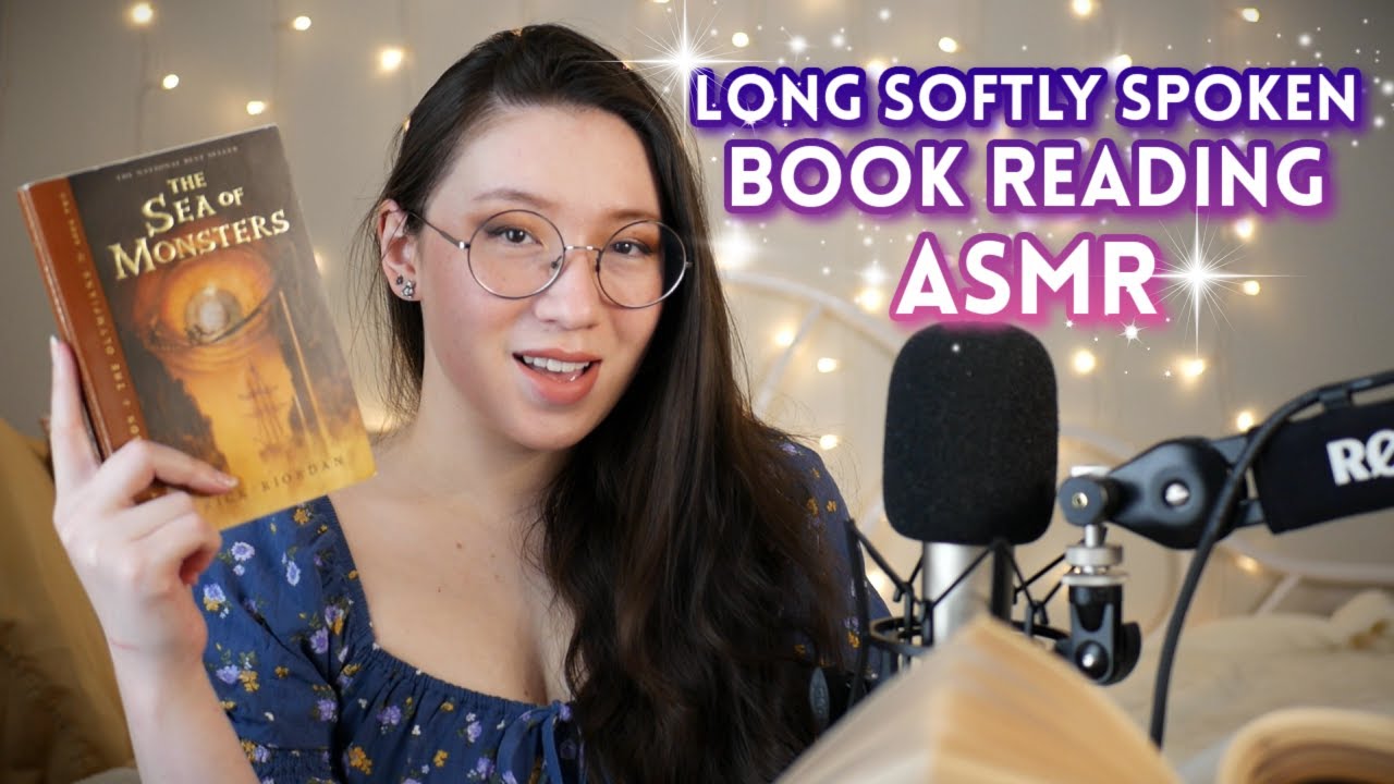 ASMR 📚 Let Me Read You to Sleep Tonight! 🗲 Percy Jackson: The Lightning Thief