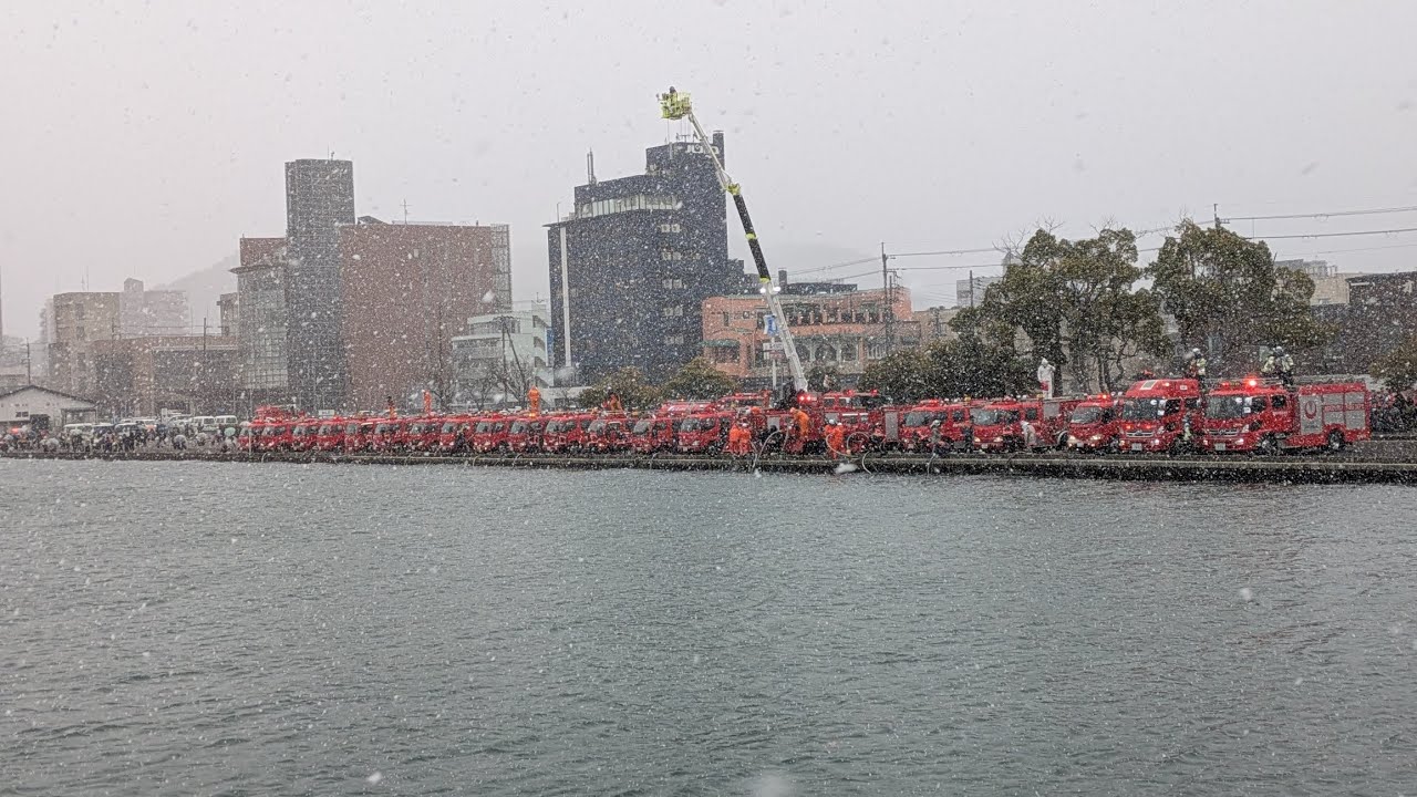 令和8年度舞鶴消防出初式#舞鶴消防#出初式#消防車