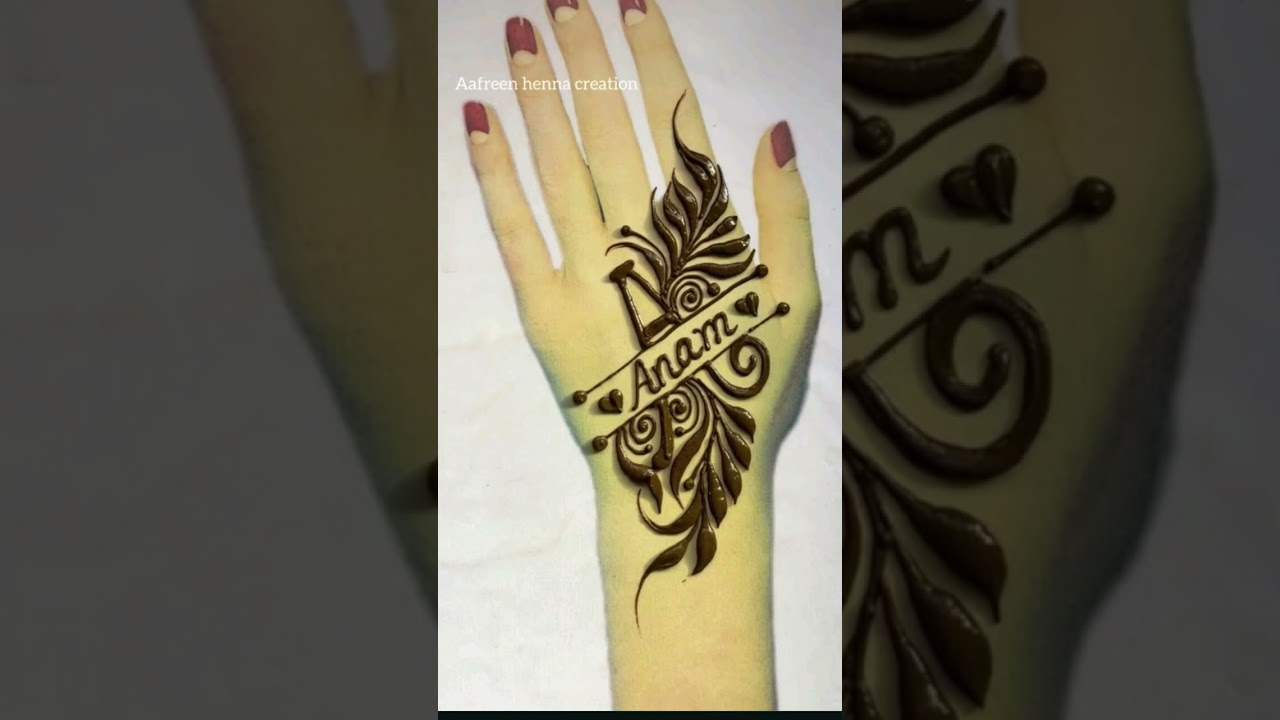 Unique Mehndi Designs 