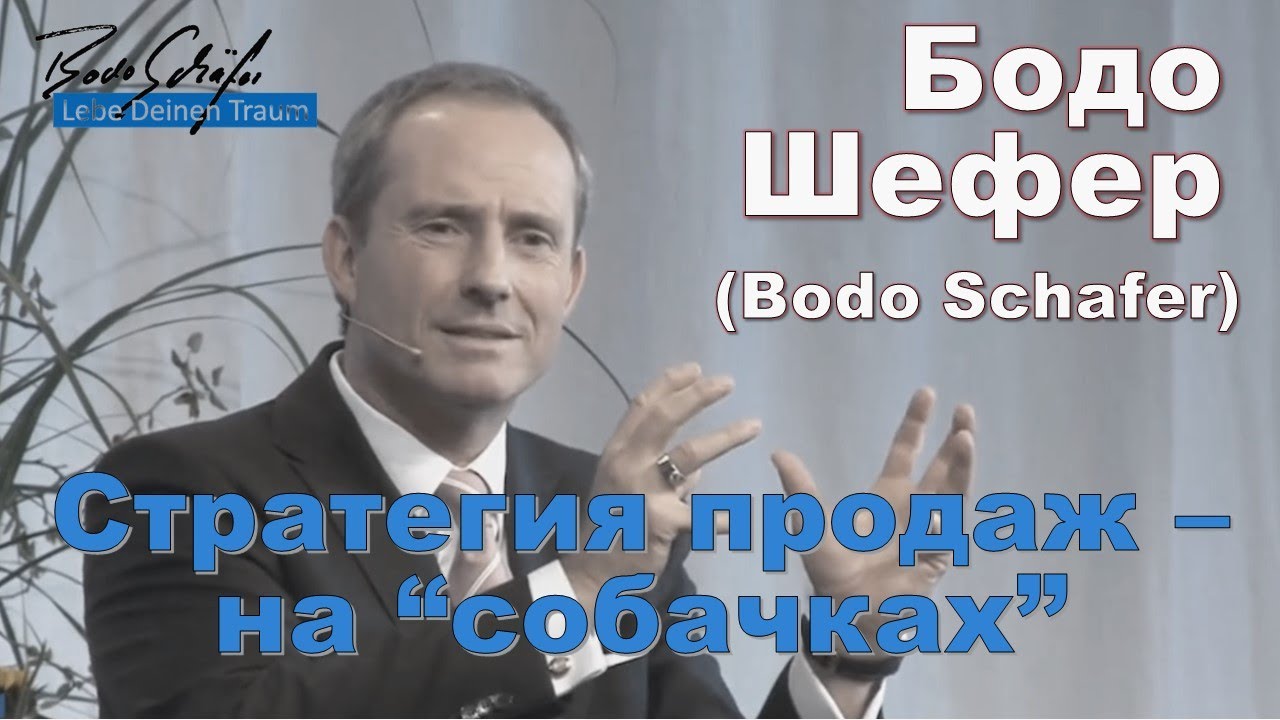 Бодо Шефер - Стратегия продаж - на 