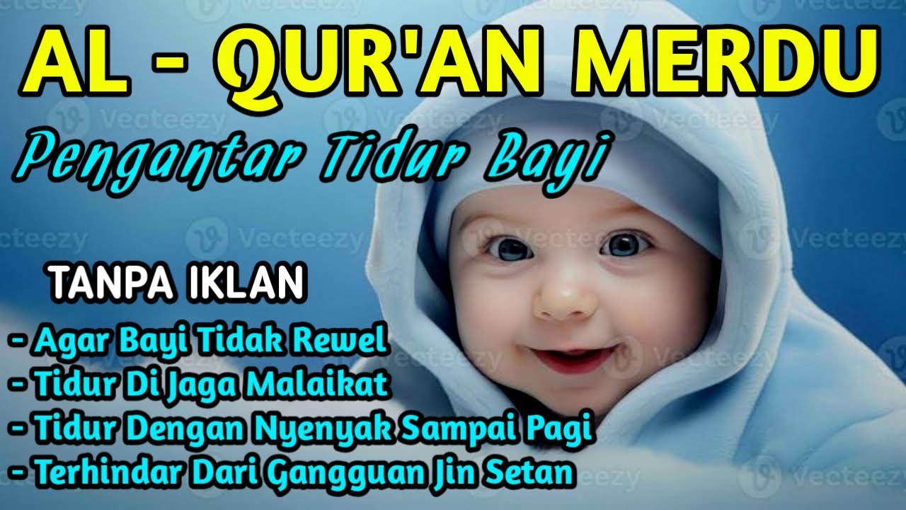 RUQYAH BAYI SUSAH TIDUR DAN REWEL🌹🎧Mutiara Doa🤲🤲🤲