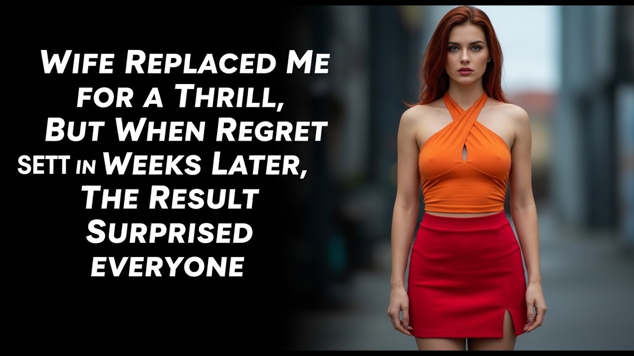 Wife Replaced Me for a Thrill, but When Regret Set In Weeks Later, the Result Surprised Everyone