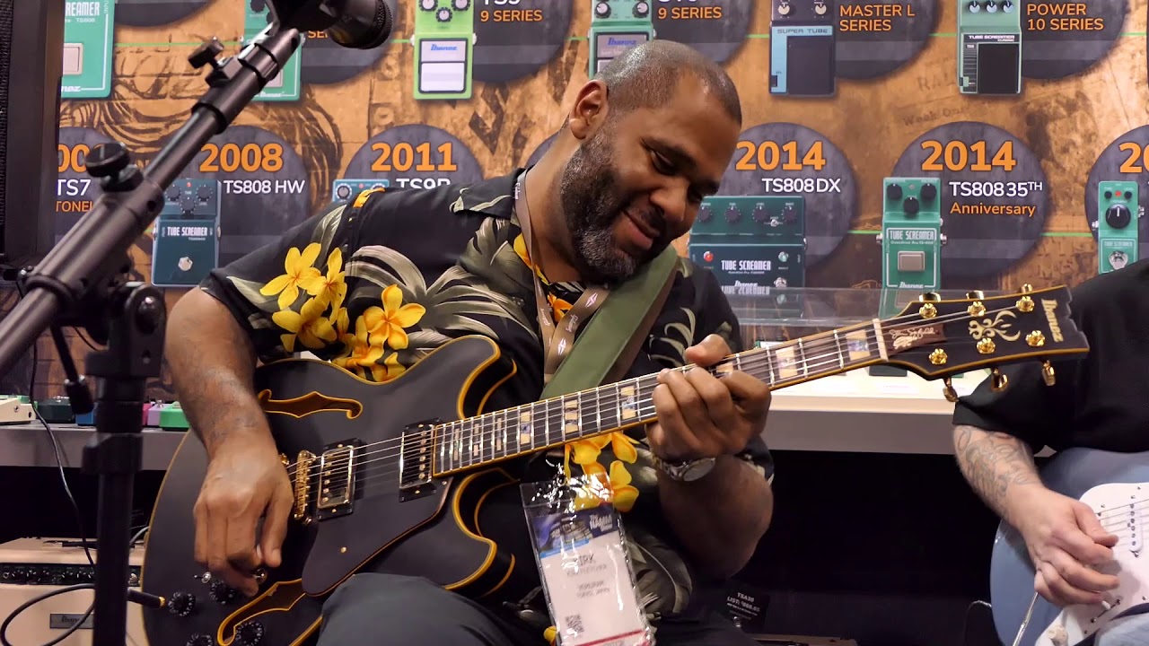 Josh Smith & Kirk Fletcher - Tube Screamer Demo #1 - Ibanez Booth NAMM 2019