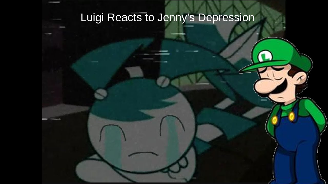 JENNY DID WHAT?! | Luigi reacts to Jenny's Depression