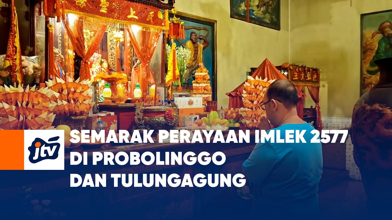 Semarak Perayaan Imlek 2577 di Probolinggo dan Tulungagung