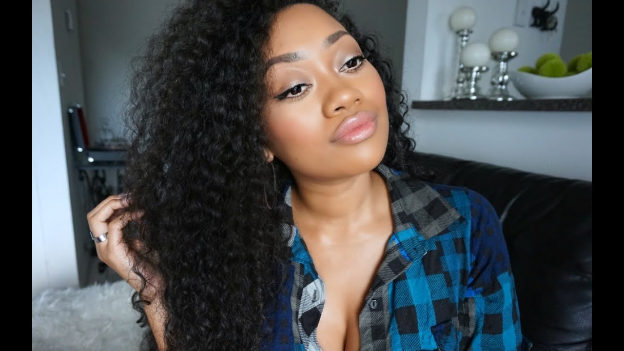 4 Simple Hairstyles For Curly Hair! | Jamielle Laura