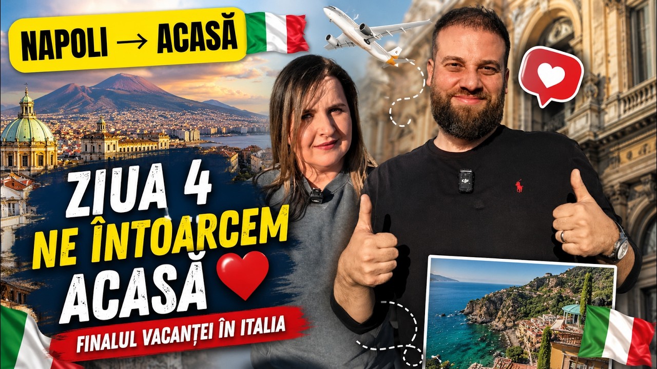 Ziua 4 - Ne întoarcem Acasă ❤️ Finalul vacanței în Italia