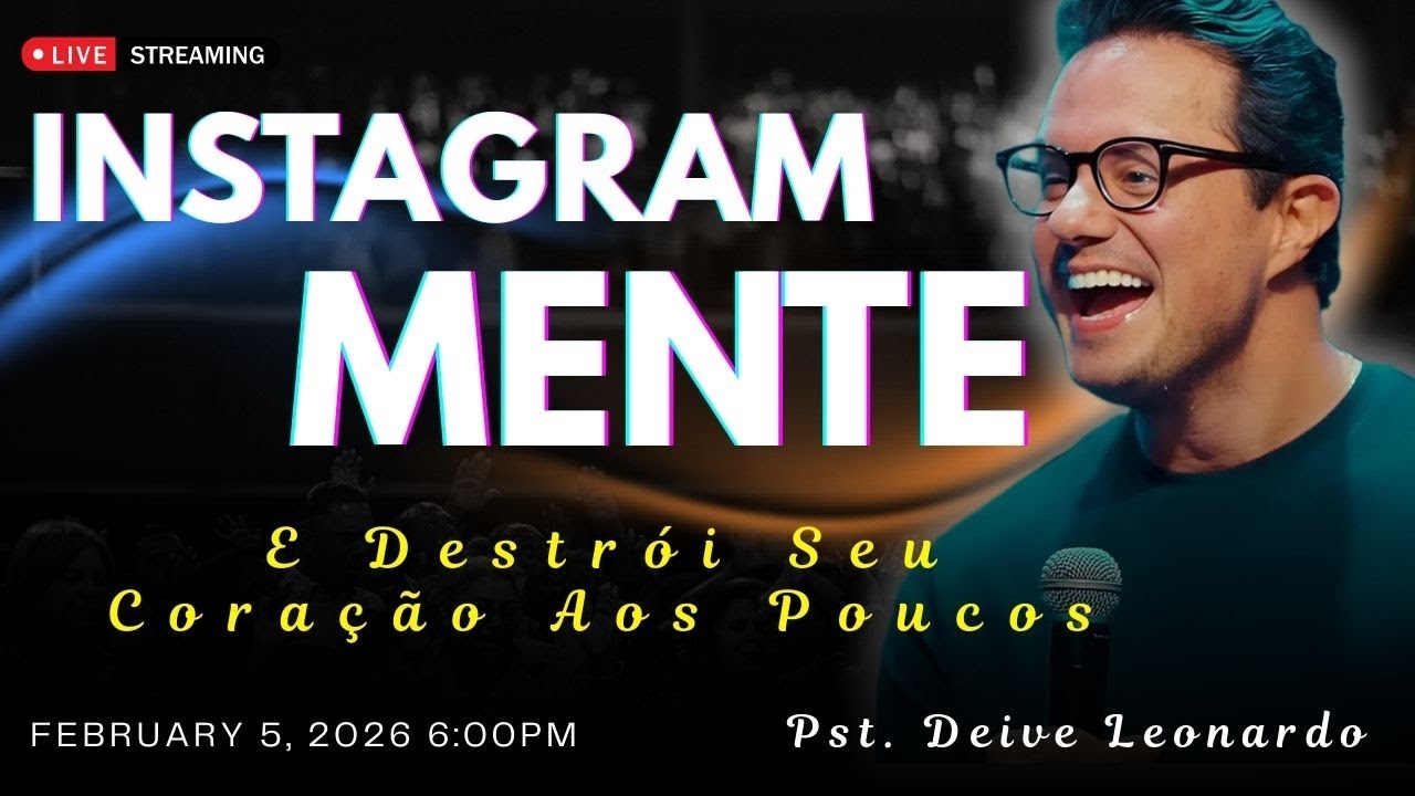 A Vida Que o Instagram Não Mostra Está Te Adoecendo | Deive Leonardo