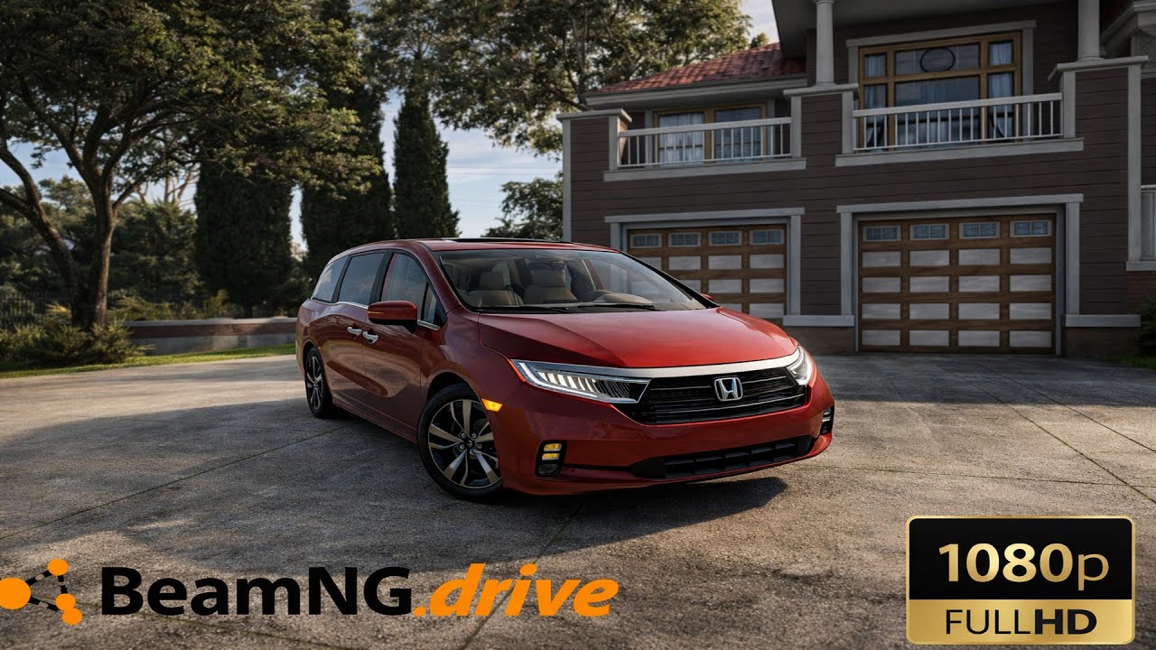 2022 Honda Odyssey | POV Drive | BeamNG.Drive | West Coast USA