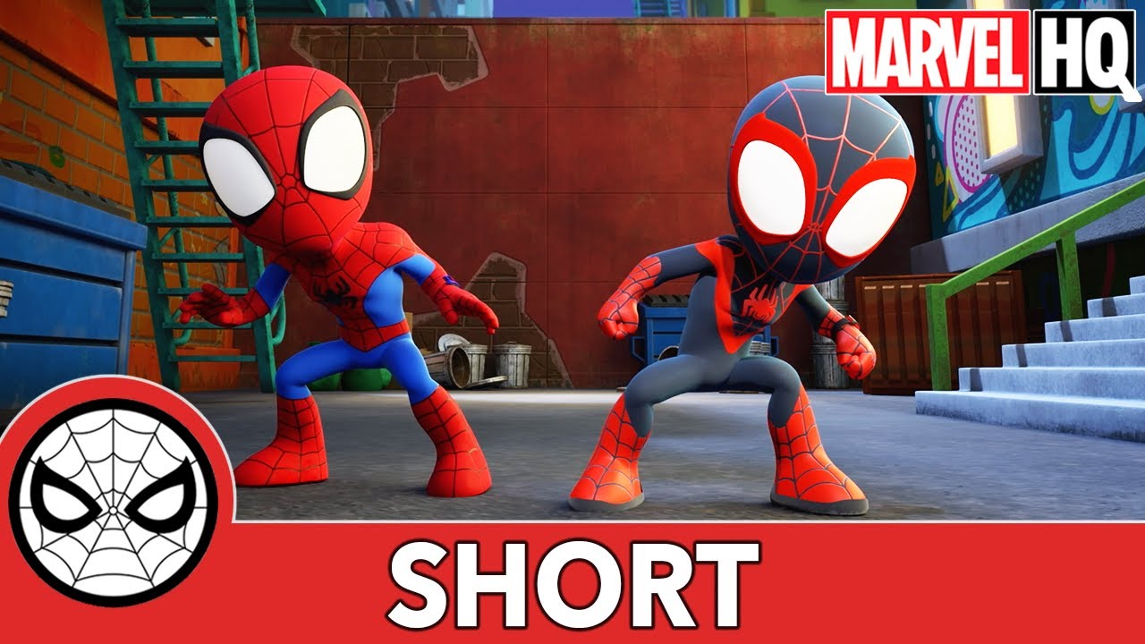 Meet Spidey and his Amazing Friends Short 5 | Rock-a-Bye Rhino | @Disney Junior @Marvel HQ