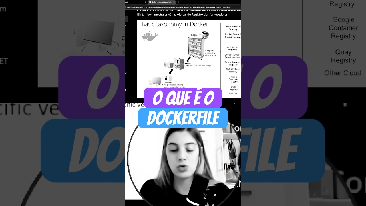 O que &eacute; Dockerfile (imagens do Docker)?