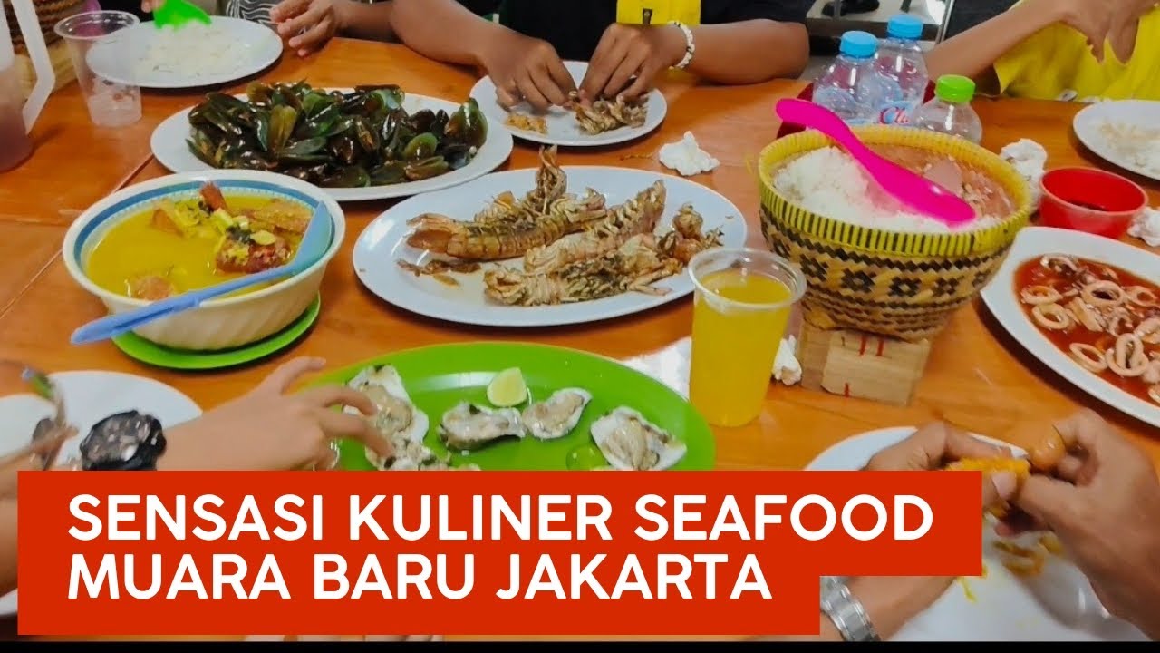 🔴Sensasi Kuliner Seafood Muara Baru, Beli Langsung dan Langsung Dimasak‼️#kuliner