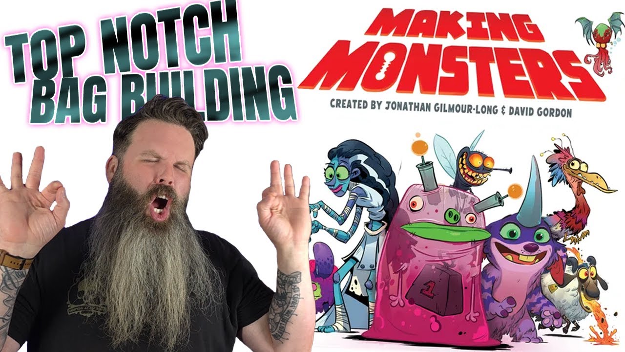I ♥ Bag Building! - Making Monsters Board Game Kickstarter Preview