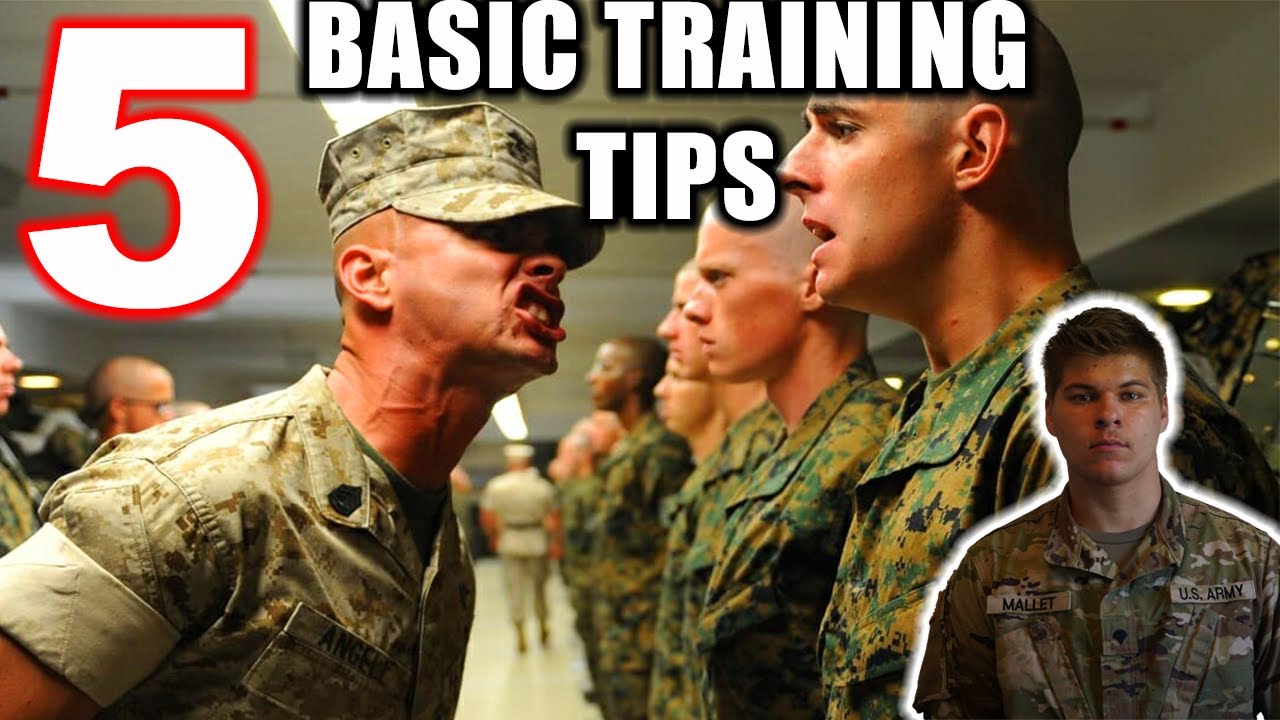 5 BEST Tips for Basic Training!