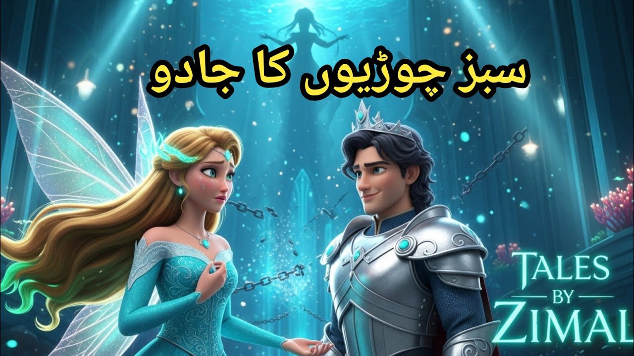 🌿 سبز چوڑیوں کا جادو | The Magic of Green Bangles | Urdu Fairy Tale | Tales by Zimal