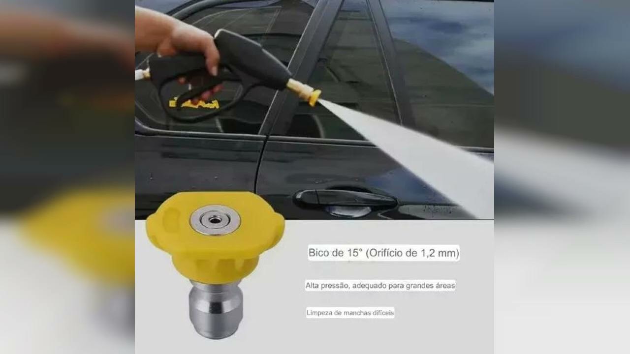 Review: 5 Pçs Bicos Engate Rápido Lavadora Alta Pressão Karcher Wap