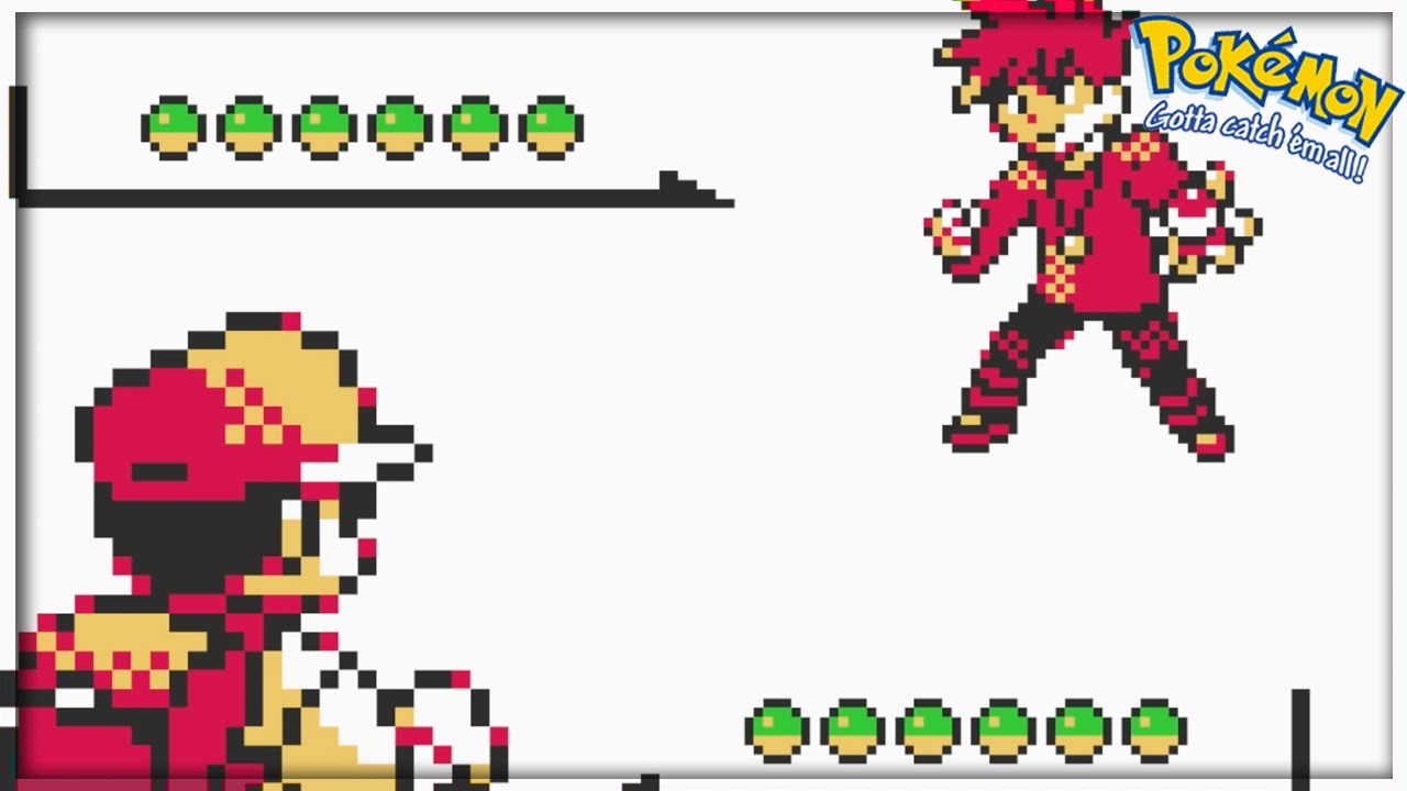 Rival Gary Oak! Final Victory Road Battle - Pokemon Yellow Version
