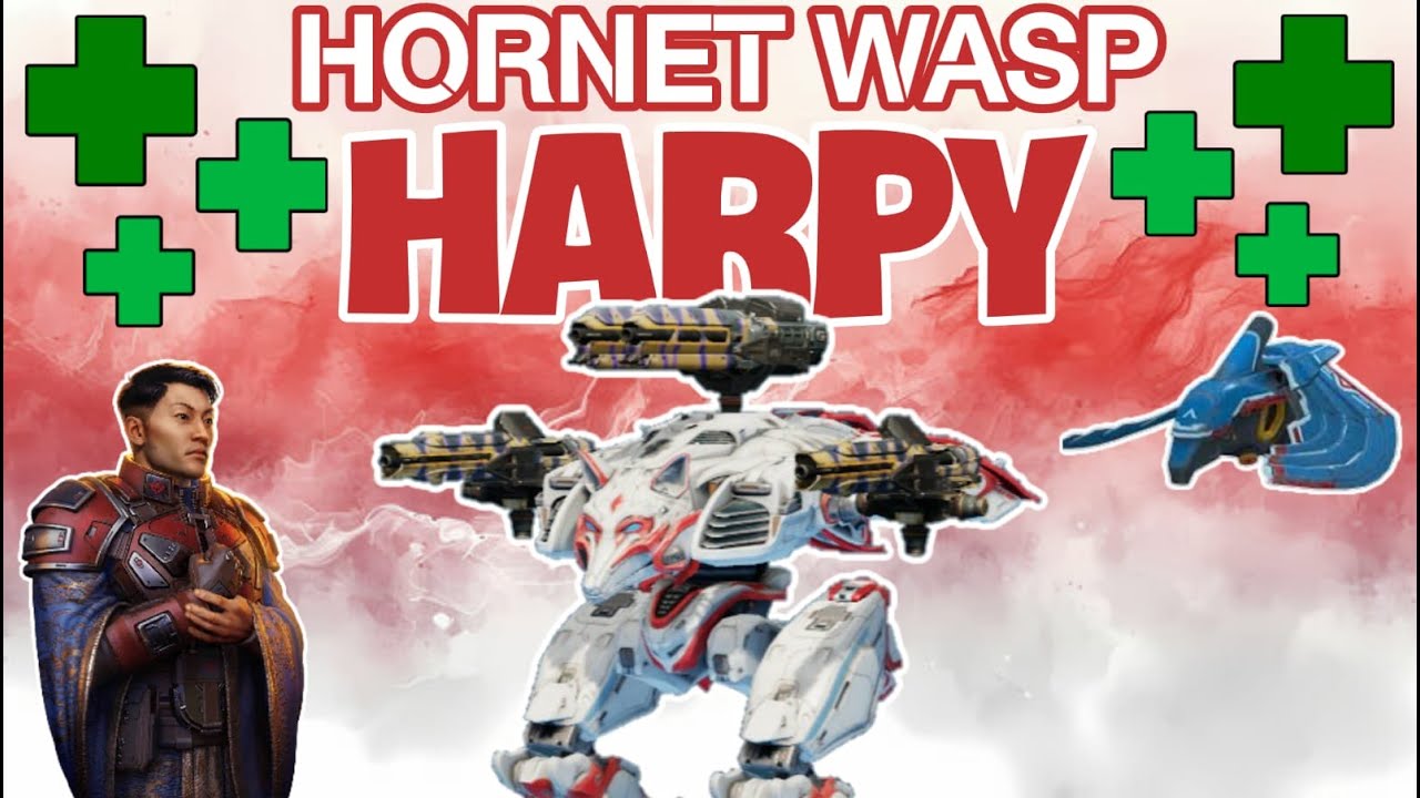 Hornet Wasp Harpy with Beak | War Robots