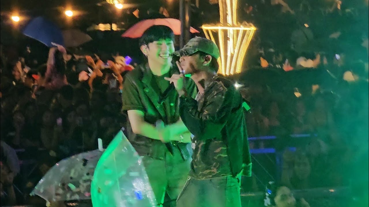 KENTIN (Ken & Justin) Moments at Kapuso Countdown to 2025 (MOA Seaside) 🖤💚