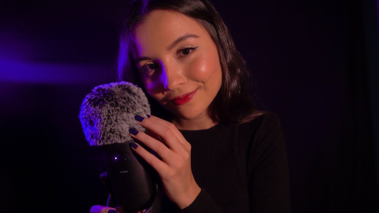 asmr binaural para ANSIEDADE e INSÔNIA (mic blowing, hand movements +)