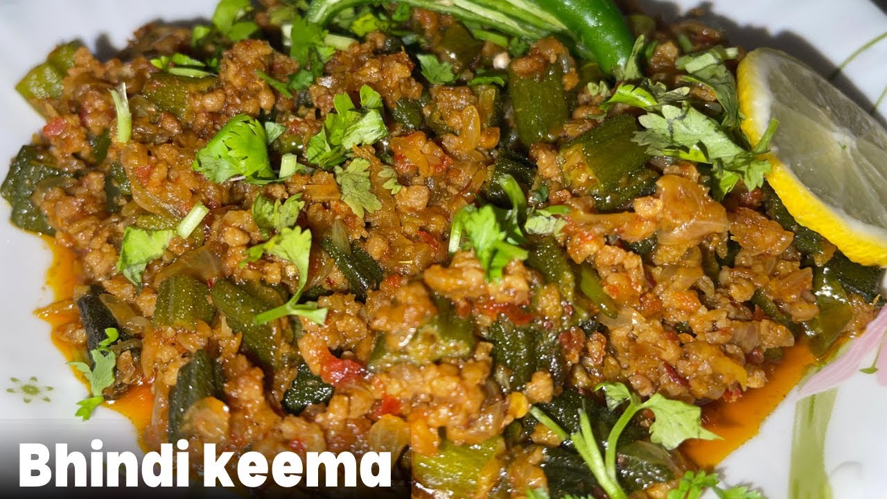 keema Bhindi recipe | Masala Bhindi Keema | بھنڈی قیمہ | maryam’s kitchen’s official