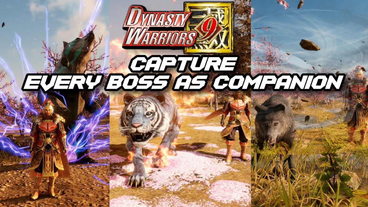 Dynasty Warriors 9 - How to capture Boss Animals