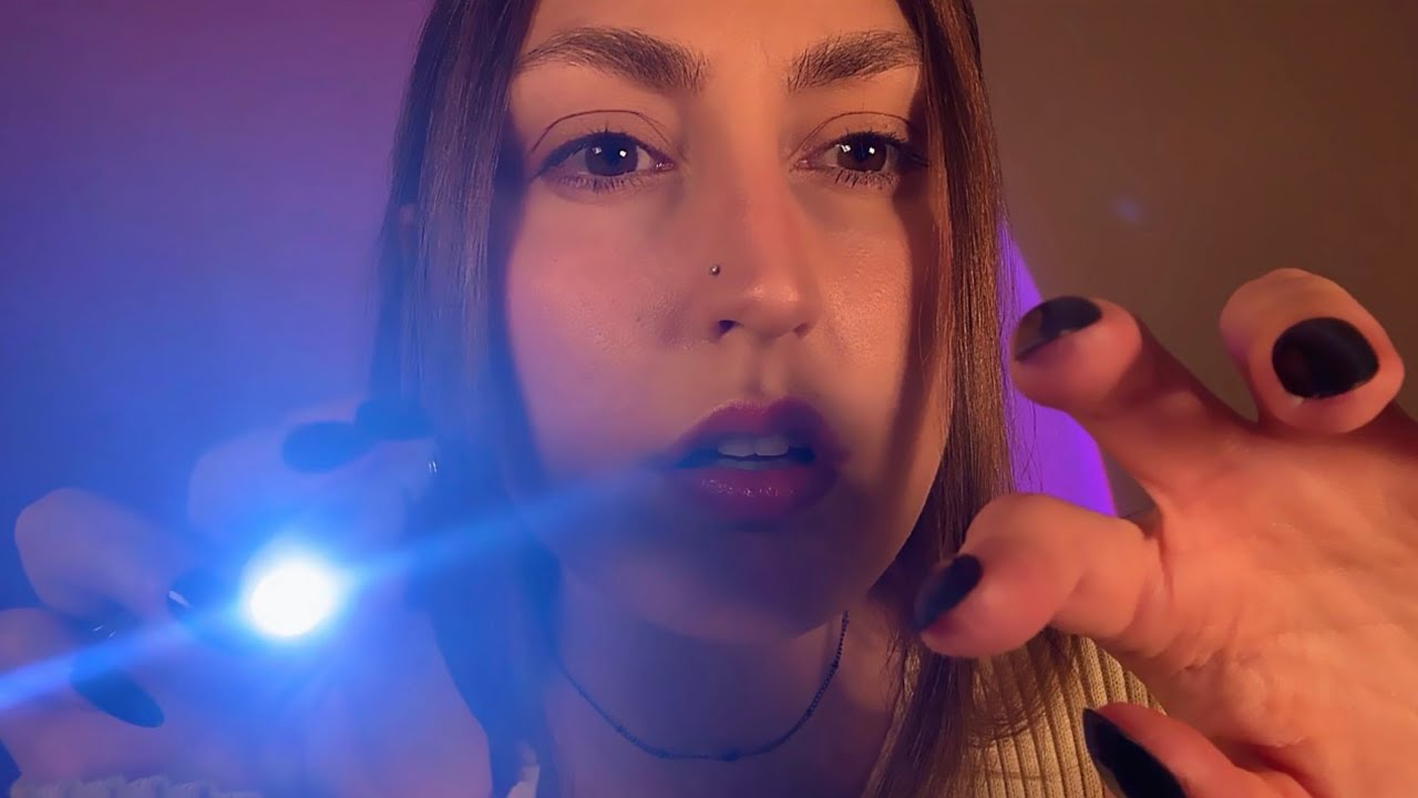[ASMR] Cranial Nerve Exam 🧠 (Fast & Tingly) ✨