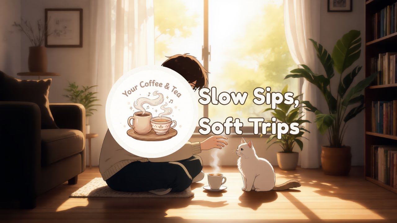 Slow Sips, Soft Trips ☕ Cozy Saturday Coffee Lofi | Relaxing Beats
