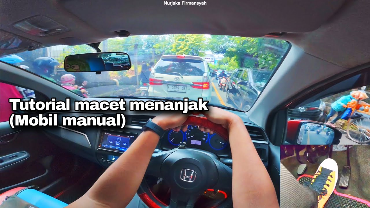 PENTINGNYA SETENGAH KOPLING - Tutorial mobil manual macet menanjak dan menurun agar tidak mati mesin