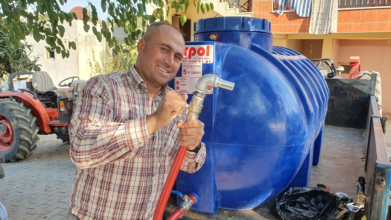 Mazot Tankımız Geldi - Buna Uygun Hortum ve Çeşme Yapmalıyım - Toplam Maliyeti Ne?
