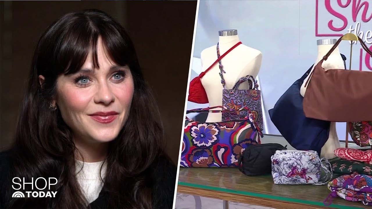 Zooey Deschanel talks style, wedding, and Vera Bradley favorites