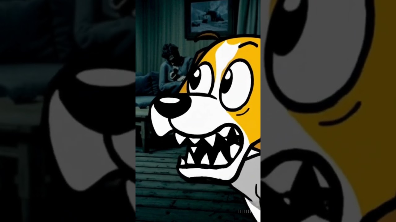 My Dog Barked at Me  #toonterror #surrealhorror #animation #HauntedDog  #psychologicalhorror