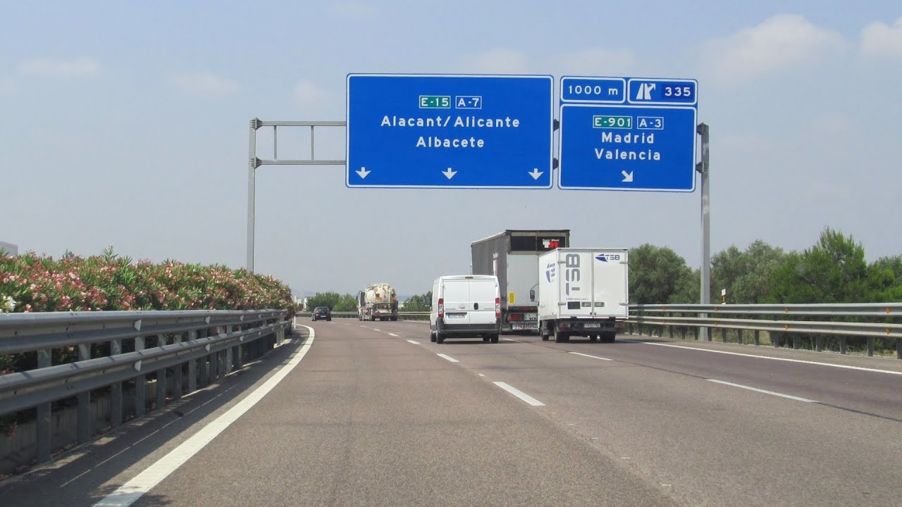 Spain: A-7 around Valencia
