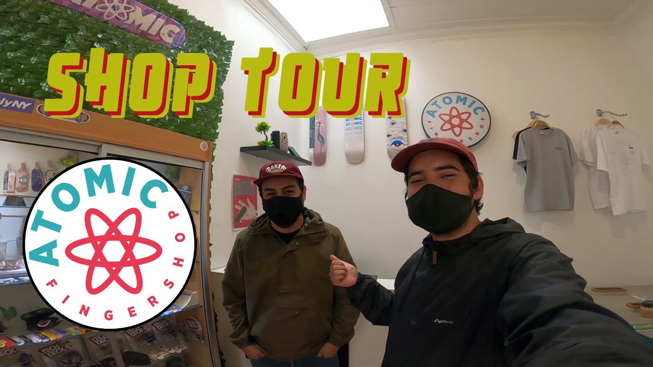 ATOMIC FINGERSHOP Tour por la tienda!