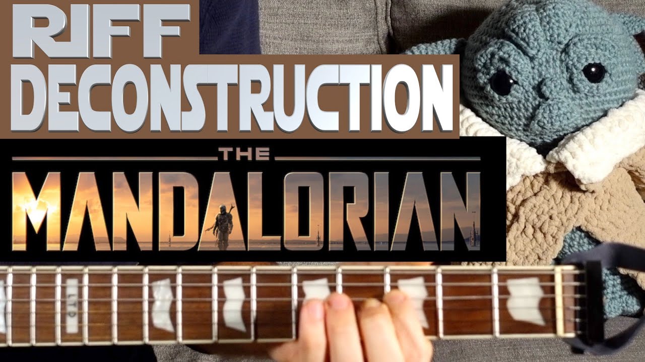 The Mandalorian Theme - Guitar Lesson - Riff Deconstruction