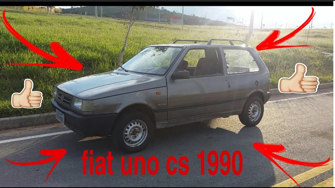 Fiat Uno CS 1990 Raridade 👍 👍 !!!