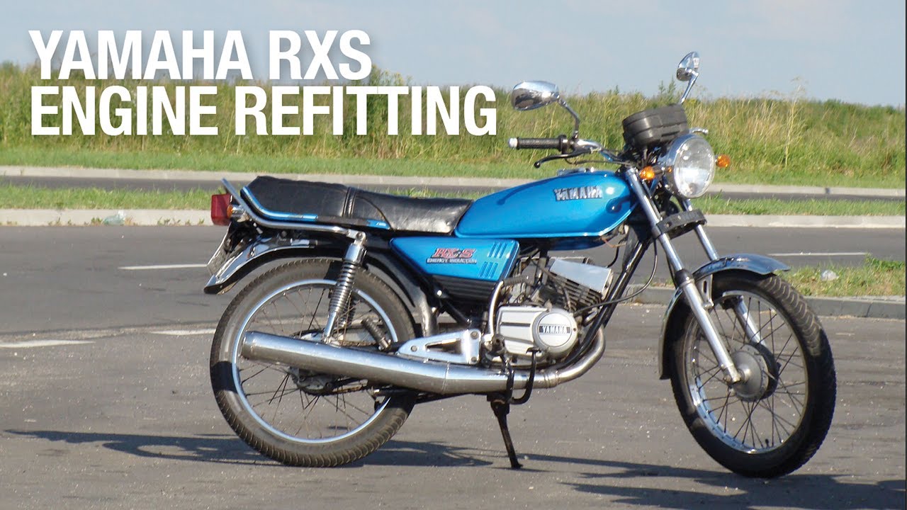 Yamaha RXS100 how to fit an engine step by step inc oil pump setup and bleed