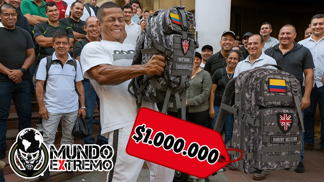 Un morral de asalto los DOBLEG&Oacute; 😲 &iexcl;Nadie aguant&oacute; este reto extremo!